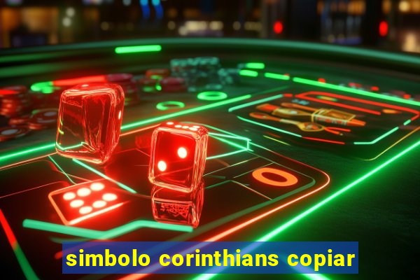 simbolo corinthians copiar